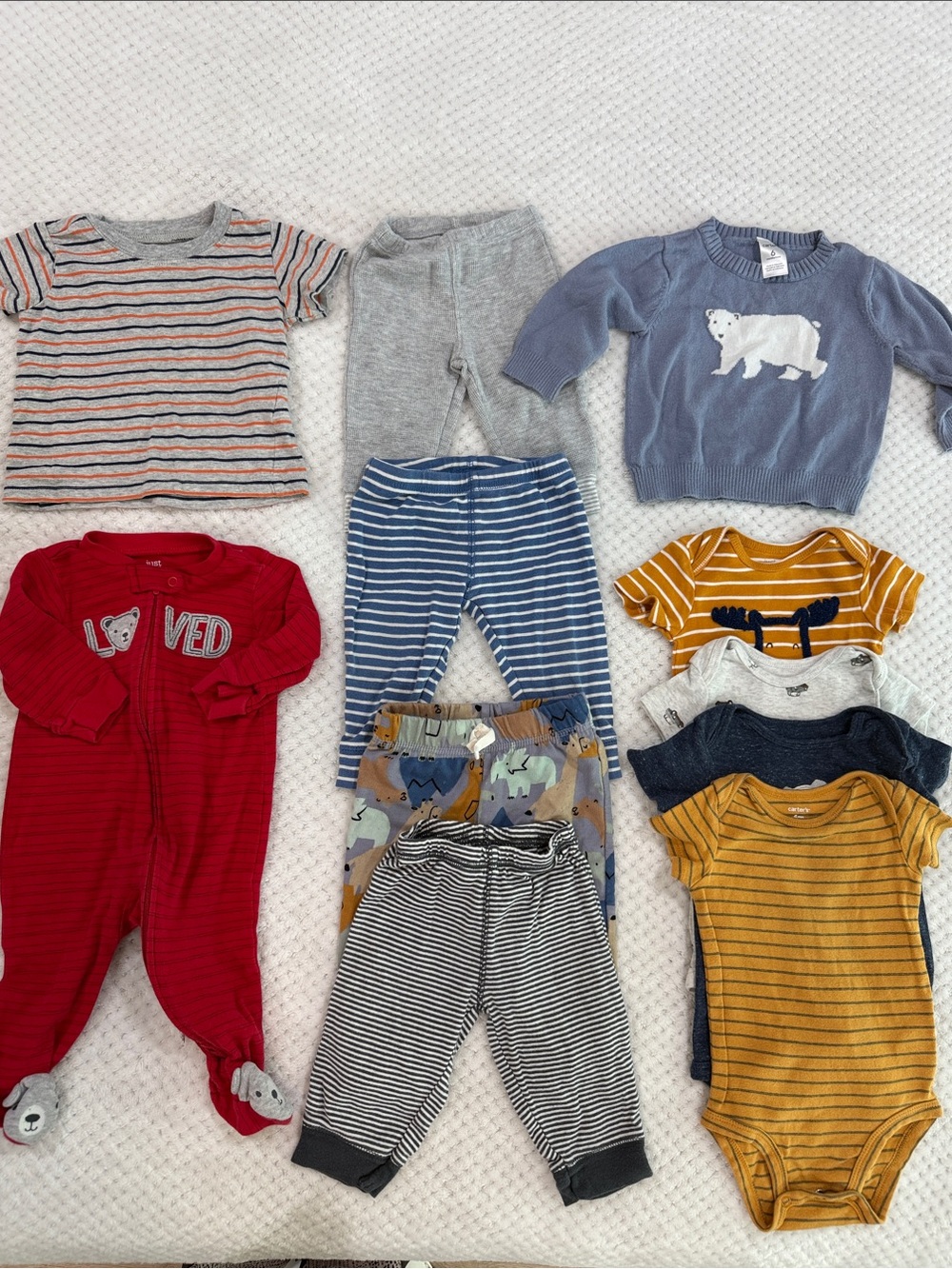 Carter’s Baby Boy 6M Clothing Bundle | 11 Pieces